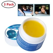 3 Pack Motion Sickness - Organic Essential Cream for Vertigo, Dizziness & Nausea Relief - Ginger, Mandarin, Rosalina