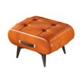thumbnail image 3 of simhoa Foot Stool Comfortable Shoe Changing Stool for Apartment Bedside Living Room Orange, 3 of 8