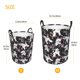 thumbnail image 3 of Fotbe Cute Poodle Dog Cesto de Ropa con Asas, Cesto Impermeable de Gran Capacidad, Bolsa de Lavado para Dormitorio, Cesto de Ropa con Ruedas y Asas-Medium, 3 of 6