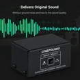 thumbnail image 2 of Selector LYNEPAUAIO conmutador de Audio 3,5mm 2 en 1 salida / 1 en 2 salida A / B caja divisora de Audio estéreo sin distorsión 3,5mm Jack para cambiar entre altavoces de ordenador y auriculares LYNEPAUAIO Selector, 2 of 6