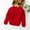 Red, variant on Brondbend Toddler Cable Knit Sweater Thick Children's Casual Sweater Crewneck Long Sleeved Solid Pullover Warm Knitted Cotton Top Loose Fit Fall Winter Comfortable Versatile Top,Beige