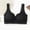 Black, variant on SMihono Women's Wireless Bras Full Coverage Seamless Supportive Back Smoothing T-Shirt Bra with Padded Everyday Bralettes Red M
