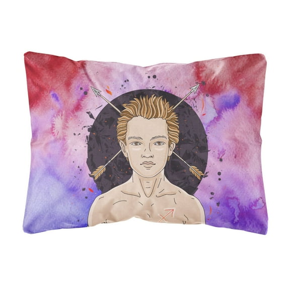 Sagittarius Zodiac Sign Canvas Fabric Decorative Pillow