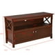 thumbnail image 3 of Costway Mueble para TV hasta 112 cm Centro Diversión con Repisa y 2 Puertas Consola para Salón y Dormitorio 112 x 40 x 61 cm, 3 of 10