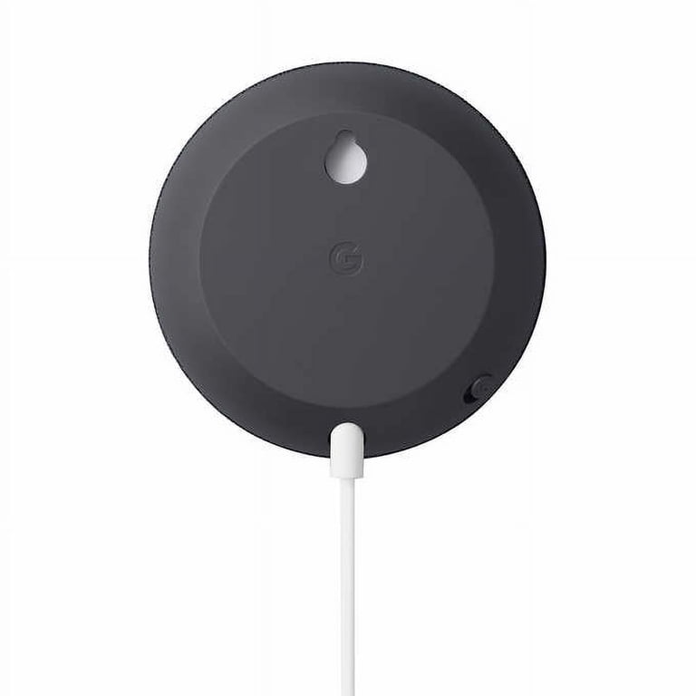 Google Nest Mini (2nd Generation) Smart Speaker - Charcoal 2 Pack