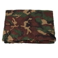 thumbnail image 2 of McGuire Gear Lightweight Woodland Camo Poncho Liners, Beach/Picnic Woobie Blankets 84" (L) x 60" (W) Made in USA, 2 of 4