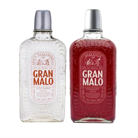 Licor de Tequila Gran Malo Tamarindo + Jamaica 750 ml