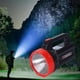thumbnail image 1 of Linterna LED recargable de alta luminosidad | Foco de emergencia para casa, exteriores, camping y pesca | Modos ajustables | Lente grande | Correa para el hombro | 1 pieza | 7.28x3.93x4.72 pulgadas, 1 of 7