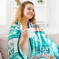 thumbnail image 2 of LHSHID Sweet 16 Gifts for Girls 16 Year Old Girl Birthday Gift Ideas 16th Birthday Gifts for Girls Gifts for 16 Year Old Girl Sweet 16 Party Decorations Throw Blanket 40"x50", 2 of 7