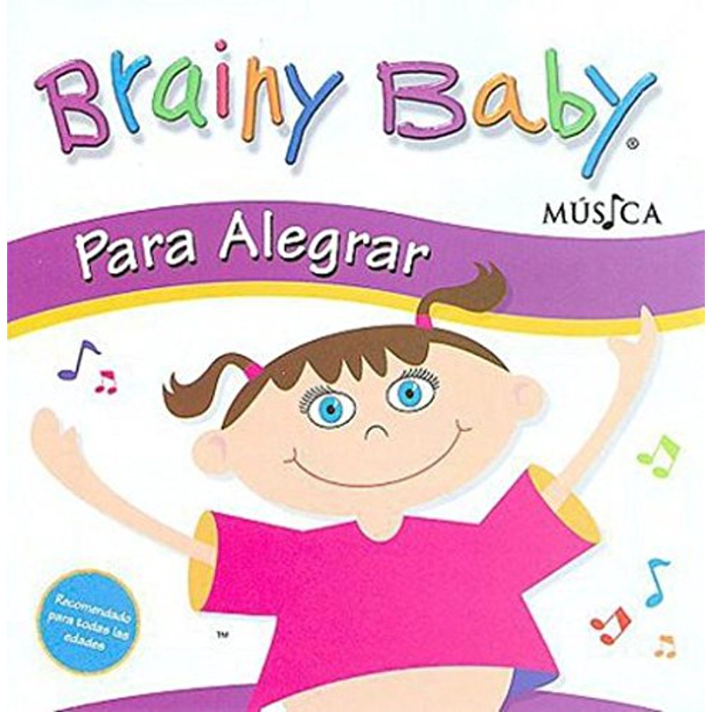 Brainy Baby Cheerful Baby Music CD in Spanish Para Alegrar Walmart