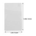 thumbnail image 2 of KONTONTY 200Pcs White Blank Metal Name Cards for Sublimation Printing and Engraving Projects, 2 of 8