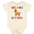 thumbnail image 3 of Inktastic Cinco De Mayo Pinata Lets Fiesta Girls Baby Bodysuit, 3 of 5