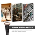 thumbnail image 3 of BESTYASH 1Set Large Capacity Wrench Holder Rack With Multi Slots For Tools In Compact Design 25x0.3937x13x0.3937in, 3 of 5
