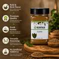 thumbnail image 2 of Ground Cumin Powder 6.3 oz (180g) – Premium Pure Cumin Spice, Non-GMO, No Additives, Bold Aromatic Seasoning for Cooking, Curries, Rice, Soups & Marinades, 2 of 7