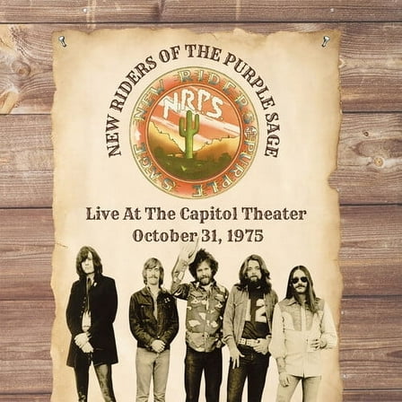 New Riders of the Purple Sage - Live at the Capitol Theater - October 31, 1975 - Music & Performance - Vinyl