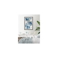 thumbnail image 5 of Blue Watercolor Wall Art Print - Framed Canvas Painting for Home Decor - 24" x 36", 5 of 6