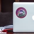 thumbnail image 5 of Die Cut Sticker Because, Science Collection, Astronaut, Moon Reflection, Contour Vinyl Sticker 3 to 6 inches, (Waterproof Decal for Cars, Water Bottles, Laptops, Coolers), Large, 5 of 5