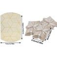 thumbnail image 2 of 50 Pcs Paper Pillow Gift Box, Candy Gift Pillow Box, Cardboard Party Favor Boxes(gold), 2 of 5