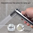 thumbnail image 3 of Adjustable Press-free Bidet Toilet Flusher Booster Cleaning Nozzle, 3 of 5