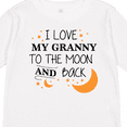 thumbnail image 4 of Inktastic I Love My Granny To The Moon and Back Boys or Girls Long Sleeve Toddler T-Shirt, 4 of 5