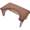 thumbnail image 3 of Bathroom Toilet Stool Foot Stool Household Stool Small Bench Bamboo Poop Stool, 3 of 8