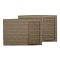 thumbnail image 3 of S4Sassy Brown Line Geometric Washable Placemats & Napkins Table Decor Dining Mats, 3 of 3