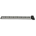 thumbnail image 4 of Piano Enrollable de 88 TeclasMIDI Eléctrico Portátil Sensible Al Tacto para Principiantes con 128 Tonos 128 Ritmos y Grabación Edición Reproducción Diseño Enrollable, 4 of 8
