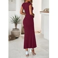 thumbnail image 3 of PRETTYGARDEN Skirt Sets Women 2 Piece Outfits Summer Outfits Going Out Crop Tops Long Maxi Skirts Beach Vacation Clothes, 3 of 9