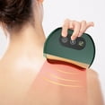 thumbnail image 3 of Tuscom Rechargeable Vibrating Gua Sha Massage Tool with 4-Speed & Heating, Portable Stone Scraping Board for Face & Body Pain Relief, 3 of 8