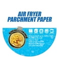 thumbnail image 3 of New for summer! Cumka 50 PCS Air Fryer Disposable Paper Liner, Round Air Fryer Parchment Paper, Non-Stick Baking Paper for Baking Roasting Microwave(7.8 In), 3 of 9