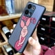 thumbnail image 4 of Matte Phone Case for OPPO RENO 8 8T 7Z 7 6Z 6 5 4 3 PRO PLUS 4G 5G Hard Case Funda Coque Capa Shell Cover Cute Pink Piglet Anime, 4 of 5