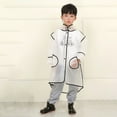 thumbnail image 2 of Kids Raincoat For Toddler Boys And Girls Toddler Rain Poncho Waterproof Rain Jacket Children Cartoon Rainwear Black 18-24 Months, 2 of 4