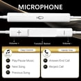 thumbnail image 2 of 2 Pack USB-C Wired Earbuds for iPad Pro iPhone 15\16\17 Series, Hi-Fi Stereo Sound with Mic Volume Control, Universal Android Compatible, 2 of 8