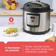 thumbnail image 3 of Black+Decker Olla Express Eléctrica 5.7 L con 7 Funciones de Presión, Cocción Lenta, Mantener Caliente, PR100SD, 3 of 10