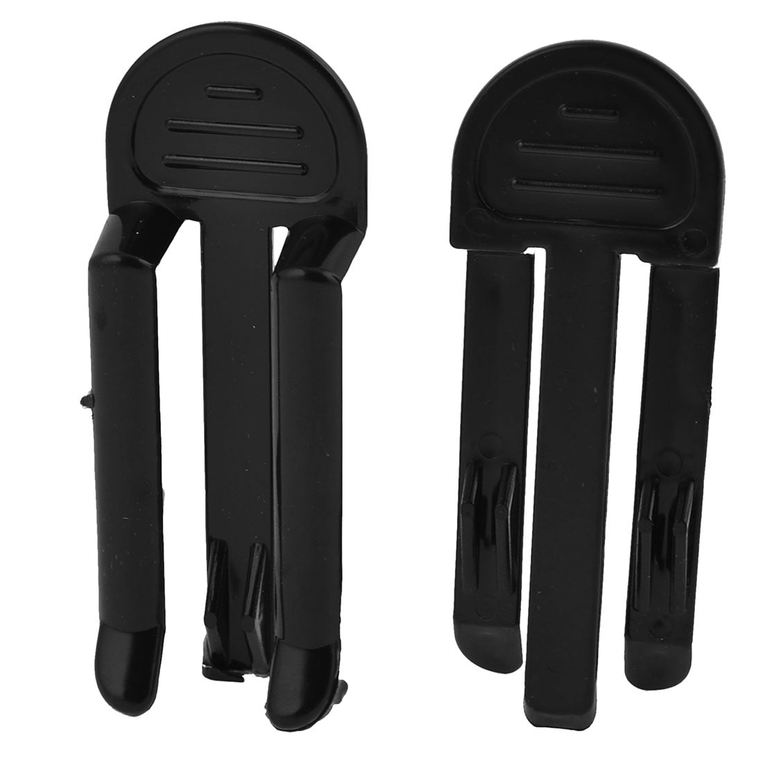 2 Pcs Home Office Plastic Garbage Rubbish Trash Can Bag Clip Clamp