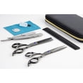 thumbnail image 3 of Set de Tijeras Profesional Gran Shopping, Acero Inoxidable negro Gran Shopping AT17635, 3 of 10