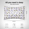 thumbnail image 4 of KLL Monkey Submarine Captain Pattern Silk Pillowcase for Hair and Skin Standard Size 20"X 30" Soft Breathable Pillow Covers for Sleeping, 4 of 6