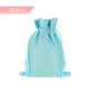 thumbnail image 3 of Bolsas de yute Uxcell con cordón, sacos de favores, bolsas de joyería para regalos, azul lago, 3 of 7