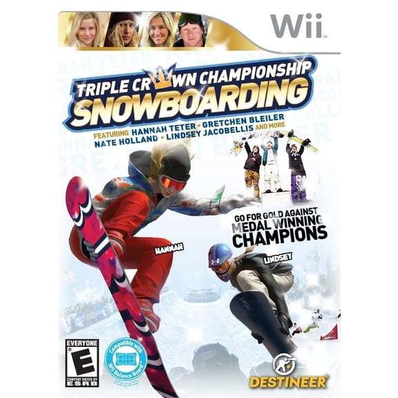 Restored Triple Crown Snowboarding - Nintendo Wii (Refurbished)
