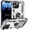 Silver, variant on ELEHOLD Hybrid Rugged Case for iPhone 16 Pro Max Full Body Protection with Metal Magnetic 360° Rotating Ring Holder Kickstand Shockproof Heavy Duty Case for iPhone 16 Pro Max,Silver