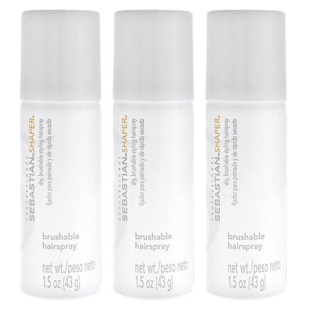 Spray para el cabello Shaper Hairspray Regular - Tamaño de viaje de Sebastian para unisex - Spray para el cabello de 1,36 oz - Paquete de 3