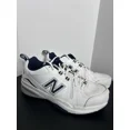 thumbnail image 2 of New Balance 608 V5 Mens Size 9 Running Shoes Low Top White Blue Lace Up MX608WN5, 2 of 6