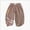 A21-Brown, variant on 6-7T Toddler Solid Color Lightweight Jogger Pants, Elastic Waist Loose Casual Trousers for 9 12 18 Months 2T 3T 4T 5T 6T 7T 8T Boys Girls Daily Wear,Black