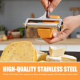 thumbnail image 4 of Rebanadora de queso Sopito de acero inoxidable de grosor ajustable, 4 of 6