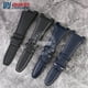 thumbnail image 4 of Correa de reloj con parte inferior de piel de nailon tejida para IWC Engineer IW322703 IW372504 IW500501 IW378507 Iw323601, correa de reloj con muescas de 28 x 16 mm, 4 of 5