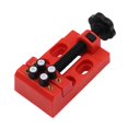 thumbnail image 1 of 8 Holes Table Vice Carving Bench Clamp Flat Pliers Drill Press Adjust Hand Tools Red, 1 of 7