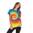 thumbnail image 4 of Daresay Tie Dye Style T-Shirts Women - Fun, Multi Color designs Tops, 4 of 13