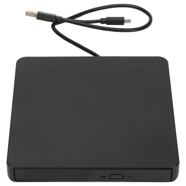 USB CD Drive, Fast Transmission USB3.0/USB C Ultrathin External DVD Drive for Desktop Computer for Notebook
