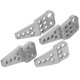 thumbnail image 3 of Soporte amortiguador de aleación de aluminio para coche teledirigido, soporte ajustable para Axial SCX10 II 90046 90047 RC, piezas de mejora, Color titanio, 4 Uds., 3 of 8