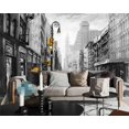 thumbnail image 3 of 3D Wallpaper London Painting SKU# WAL0110, 3 of 6
